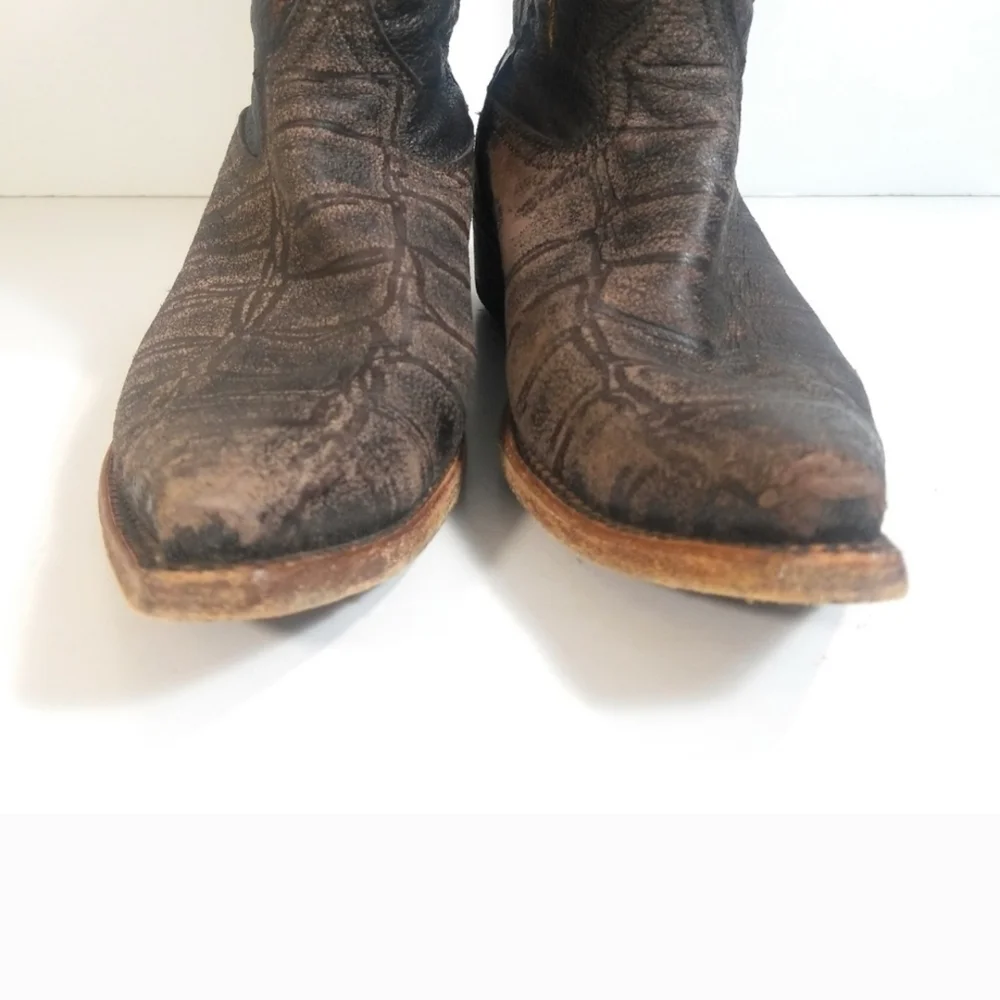 Corral Black and Brown Men's Boots Size 8 D